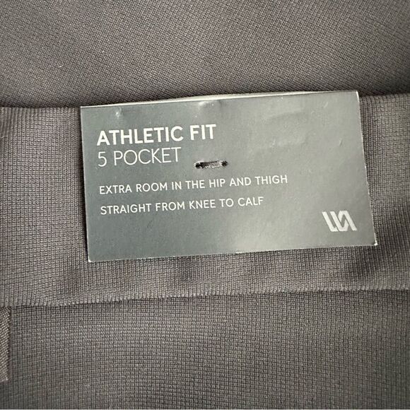 VRST Athletic Limitless 5 Pocket Men’s Athletic Pants Charocoal Grey 30 x 32 - Picture 6 of 7